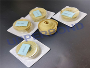 Penjualan panas Sertifikat CE Pita Serat Aramid Kuning Garniture Tape untuk penggunaan transform