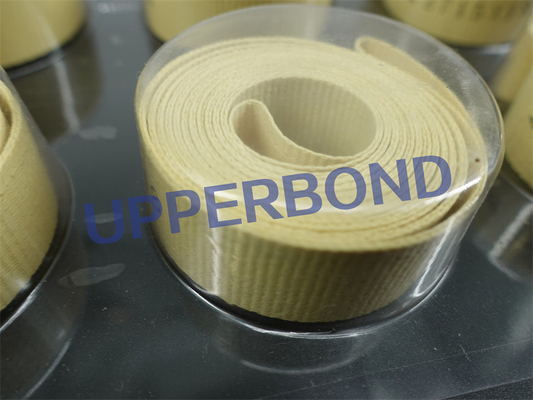 Beli 2800 * 22mm Garniture Tapes Conveyor Belt Bagian-bagian Mesin Rokok Rolling pembuatan online