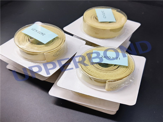Beli 100% Kevlar Garniture Enhanced Garniture Tape Untuk Menyampaikan Tembakau dengan Ekstensibilitas Rendah pembuatan online