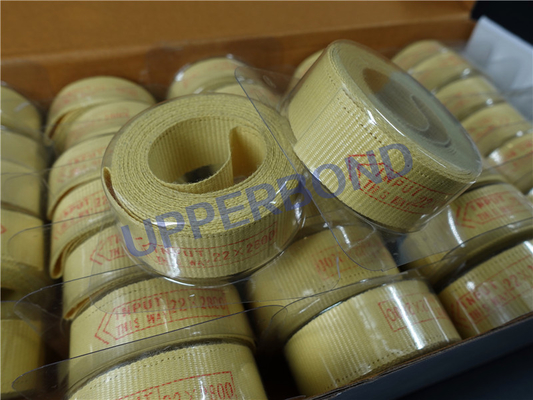 Beli Tape Garniture Serat Aramid Kekuatan Tinggi 0,62mm Untuk Rokok / Filter Maker pembuatan online