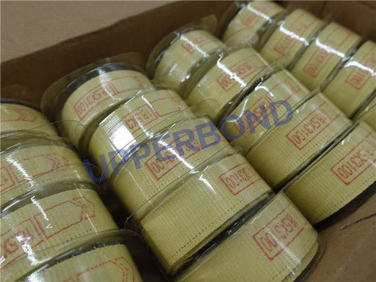 Beli Fiber Aramid Garniture Tape Sabuk Konveyor Mesin Rokok Berkekuatan Tinggi pembuatan online