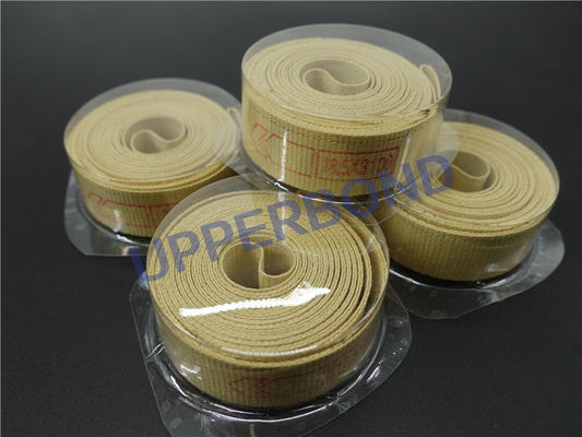 Beli Suku Cadang Mesin Tembakau Pita Garniture Kuning Tahan Suhu Tinggi pembuatan online