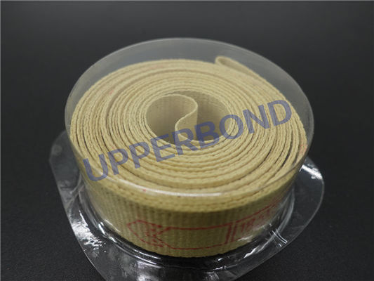 Beli Yellow Kevlar Fiber 18.5 * 3100 Mm Garniture Tapes Untuk Pembuat Rokok pembuatan online