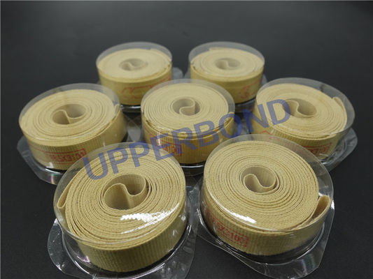 Beli Pita Transfer Rokok Sabuk Konveyor Pita Garniture Serat Kuning pembuatan online