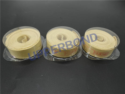 Beli Aramid Fiber MK8 Suku Cadang Mesin Rokok Conveyor Belt Pita Garniture Kuning pembuatan online