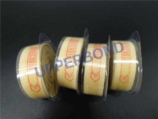 Beli 18 * 3505 Mm Aramid Garniture Tape Dengan Lem Untuk Mesin Rokok MK9 pembuatan online