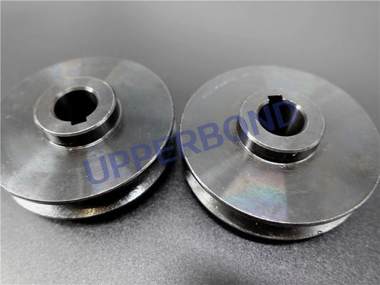 Beli Alloy Black Color Round Shape Belt Pulley Spare Parts Untuk Pembuat Rokok pembuatan online