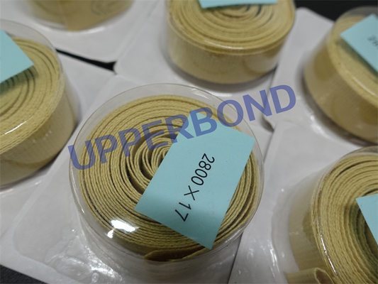 Beli MK8 MK9 KDF2 Rokok Filter Batang Mesin Linen Aramid Garniture Tape 14.5*2800 pembuatan online