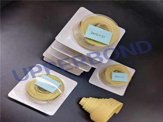 Beli 21 * 2489mm Tebal Kevlar Fiber Format Belt MK8 Bagian-bagian Mesin Rokok pembuatan online