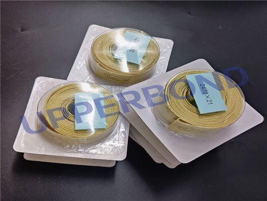 Garniture Fiber Endless Tebal Kevlar Fiber Tape Ketahanan Gesekan Disesuaikan