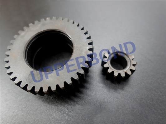 Long Life Mesin tembakau suku cadang Didorong besar kecil Bevel Gear