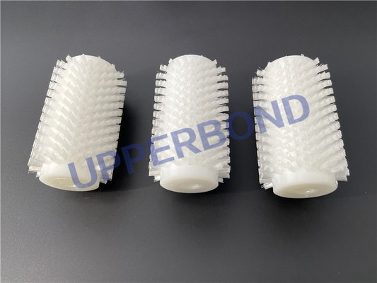 Mesin tembakau suku cadang Nylon sikat Roller 8,5cm Panjang Nylon Dan Plastik