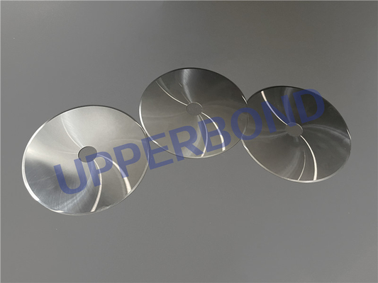 Metal Grey Steel Steel Cutting Blade / Cigarette Circular Knife memberikan umur panjang dalam 0,3mm