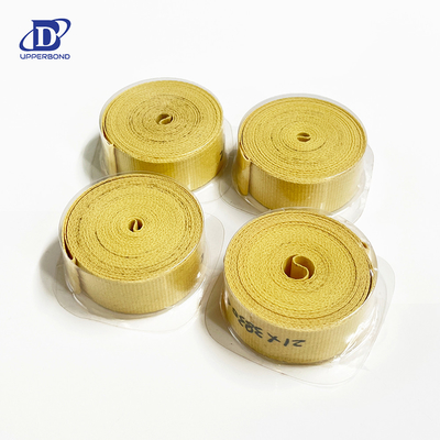 0.50-0.62mm Pita Garniture Serat Aramid Kuning untuk ITEM8000/mk9/protos 70 Pembuat Rokok