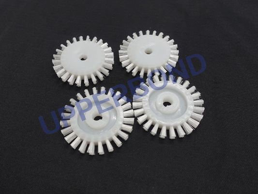 White Plastic Nylon Brush Pendek Untuk Mesin Pembuat Rokok