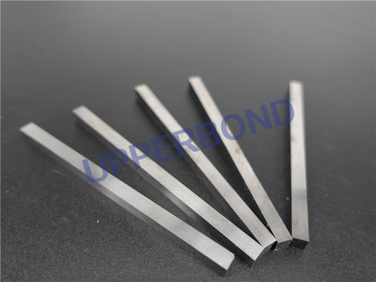 Pemotong Kertas Tipping Pisau Mesin Rokok Persegi Panjang Tungsten Carbide Strip Blade