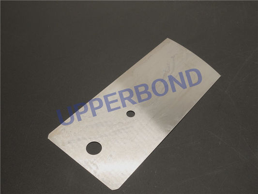 110*58*0.2Mm Cigarette Making Machine Knife Alloy Umur yang panjang