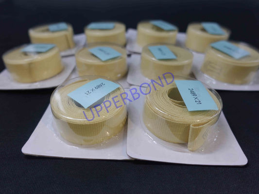 14.5 * 3100 Garniture Belt Untuk Mentransfer Kertas Pembungkus Tembakau Pada Pembuat Molins