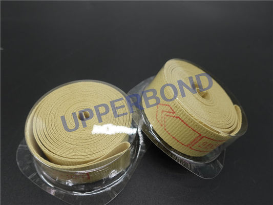 Pita Garniture Tak Berujung Aramid Kuning Untuk Mesin Tembakau