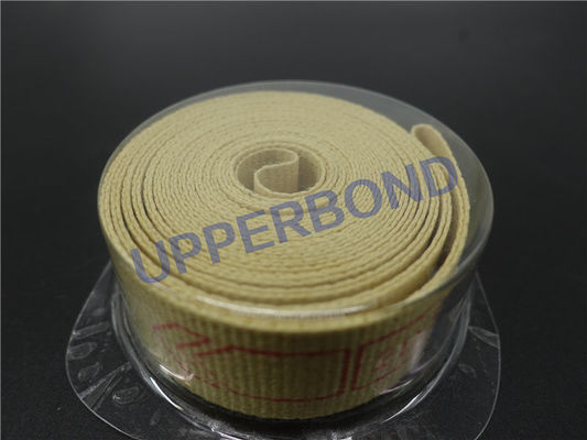 Format Disesuaikan Garniture Tape 21 * 3100 MM Yellow Conveyor Belt