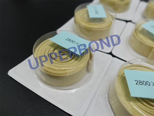 MK8 Aramid Garniture Tapes 2800x21 Linen Tape untuk Mesin Rokok