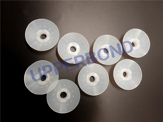 Warna putih Soft Round Rubber Suction Bowl Suku Cadang Untuk HLP2 Packer